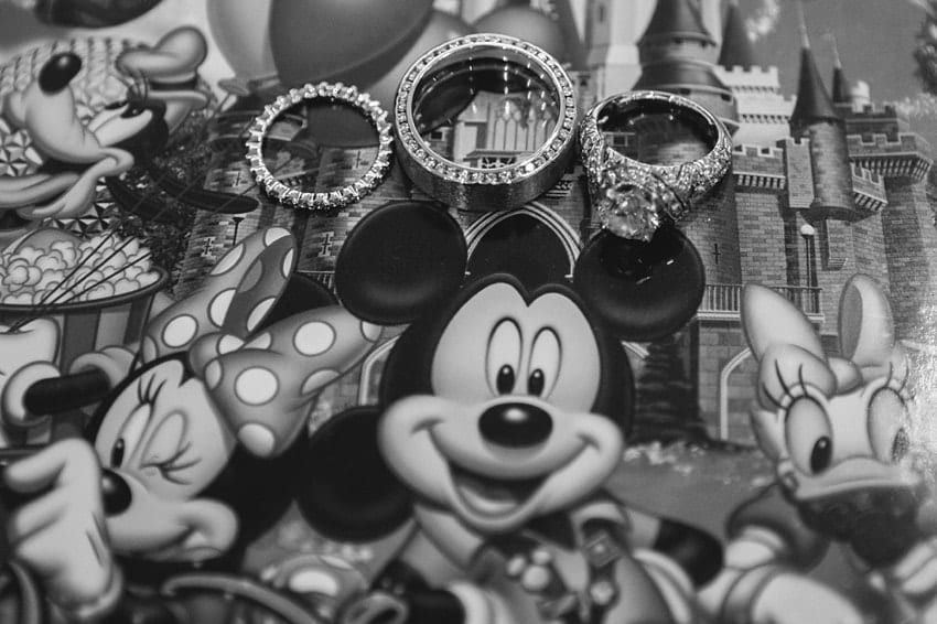 Mickey Mouse Wedding rings