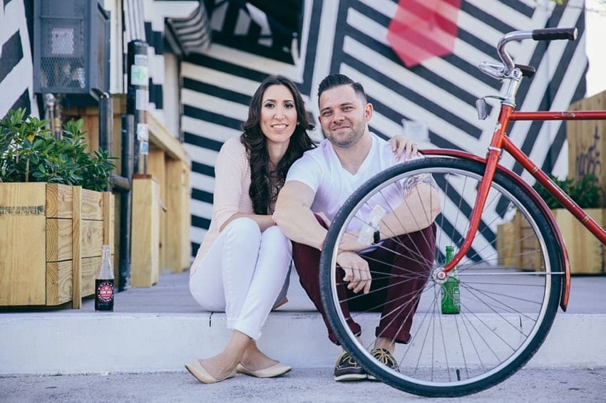 engagement session in Miami