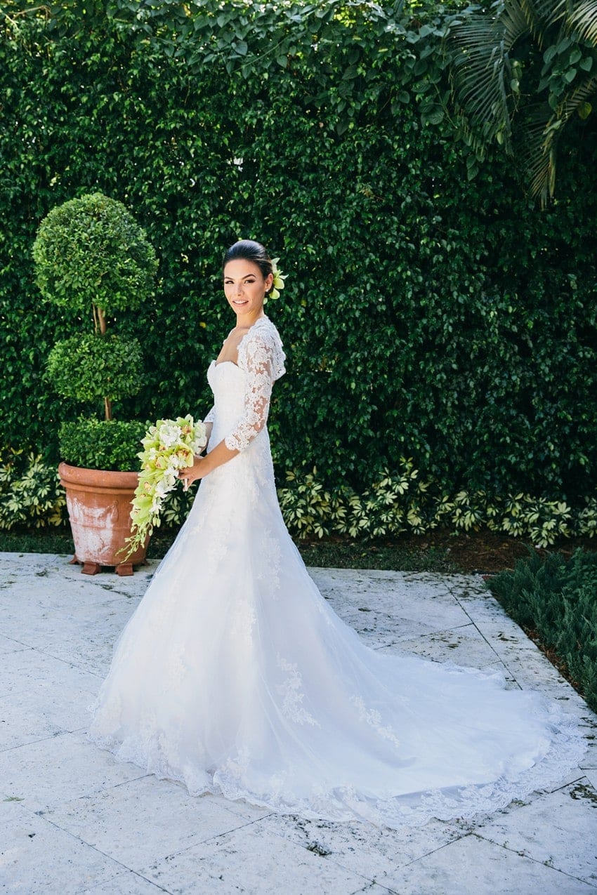 Portrait of a Bride by #CarolinaGuzikPhotography #MiamiWeddingPhotographer
