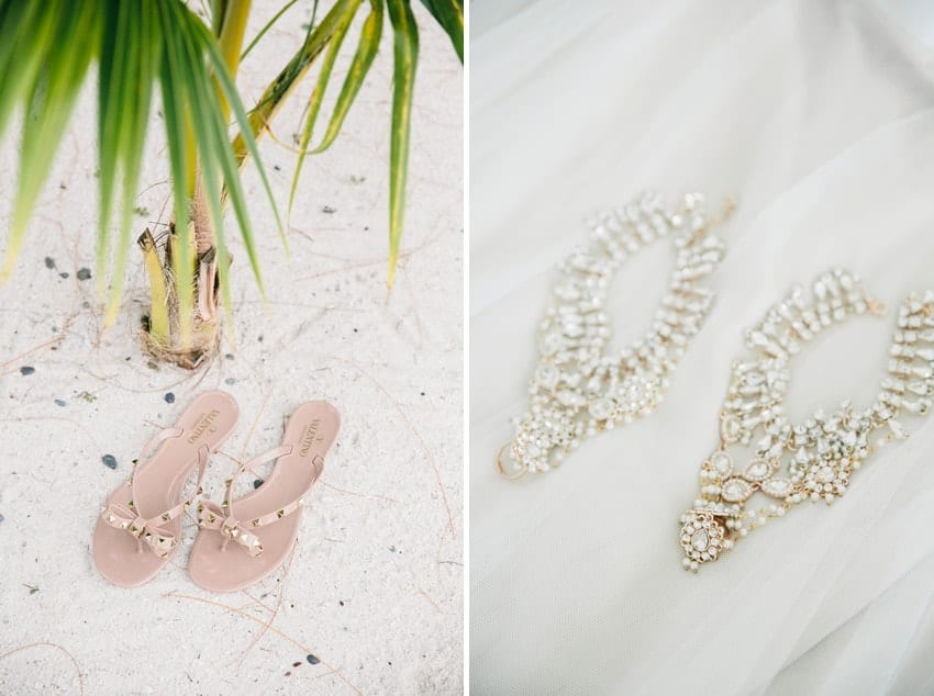 Bridal details of a destination wedding in the Florida Keys #CarolinaGuzikPhotography