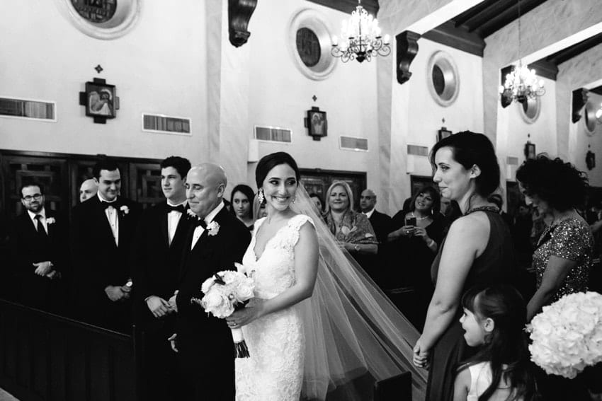 St Francis de Sales Catholic Church wedding ceremony #CarolinaGuzikPhotography #NationalHotel #MiamiWeddingPhotographer 