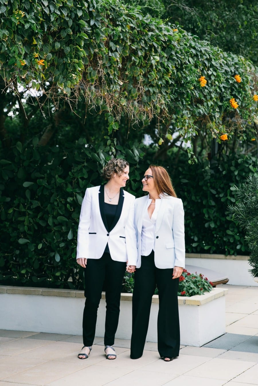 Same Sex Wedding at The Womans Club of Coconut Grove #CarolinaGuzikPhotography #SameSexWedding #MiamiWeddingPhotographer