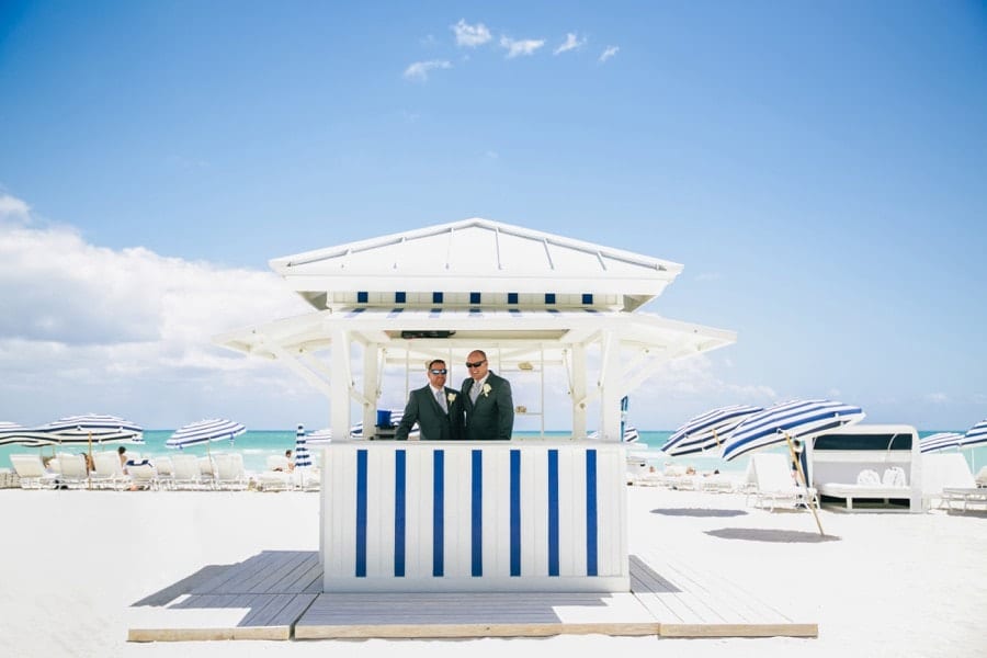 Wedding at the Edition Hotel South Beach #CarolinaGuzikPhotography #SameSexWedding