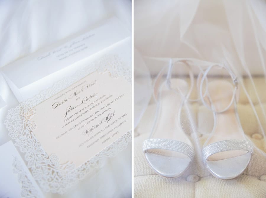 Bridal details. National Hotel Wedding #CarolinaGuzikPhotography