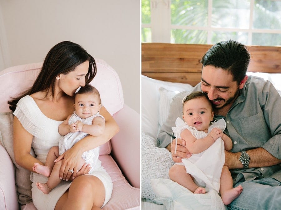 Adorable at-home baby session #CarolinaGuzikPhotography #Baby 