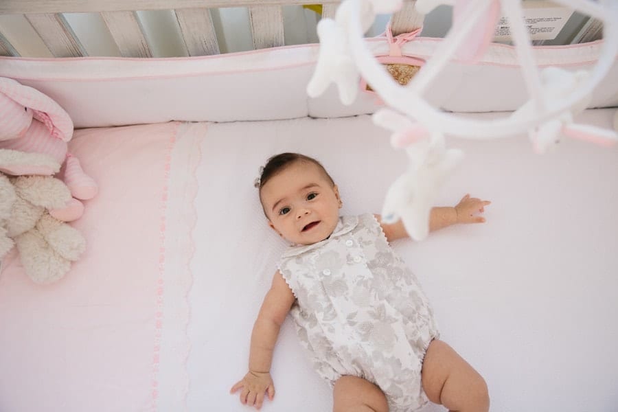 Adorable at-home mimai baby photography session #CarolinaGuzikPhotography #Baby