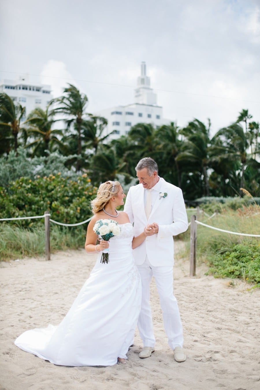 Bride and Groom portraits| National Hotel Wedding #CarolinaGuzikPhotography