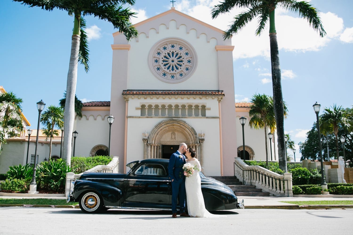 Wedding Ceremony at St. Patrick Catholic Church Miami