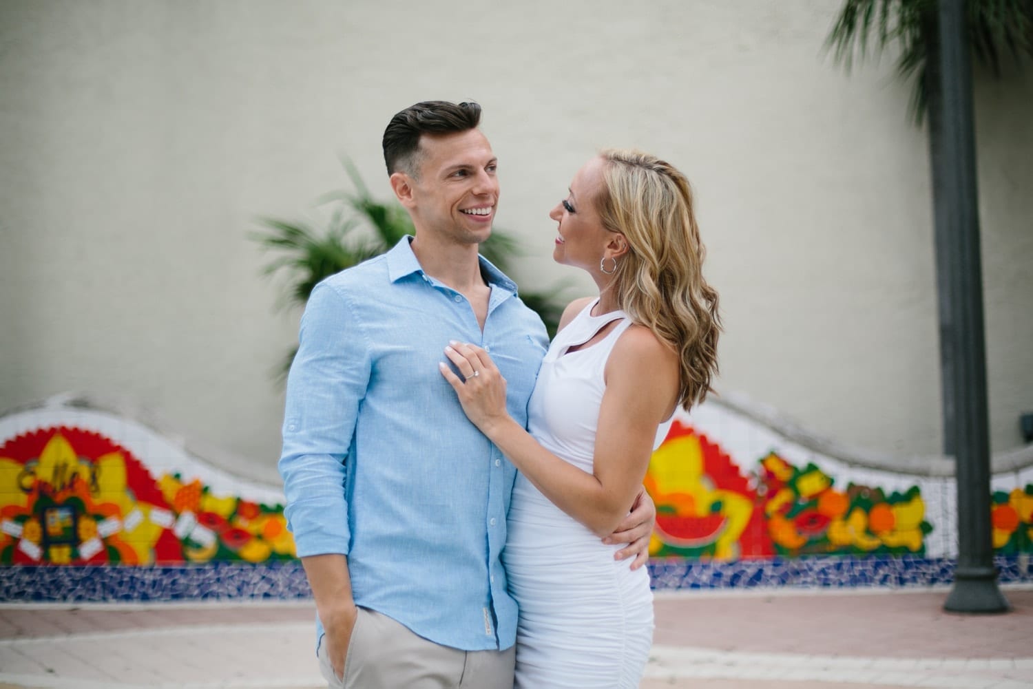 Miami engagement photography at Little Havana