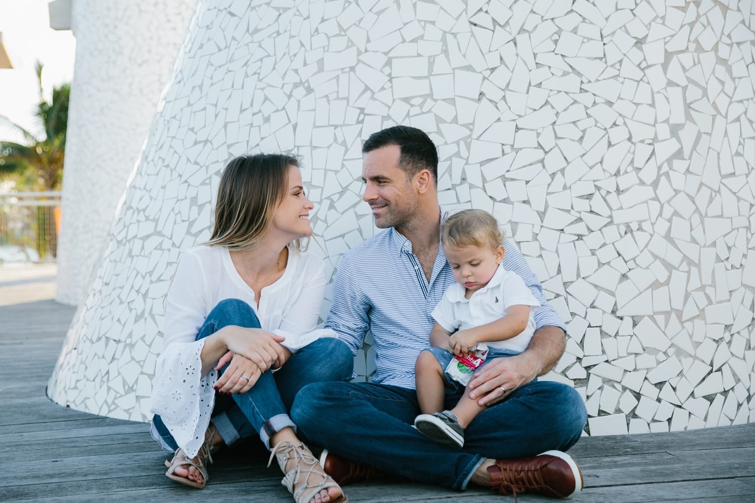 fun family session at South Pointe Park in South Beach Fl #Lifestyle #MiamiFamilyPhotographer