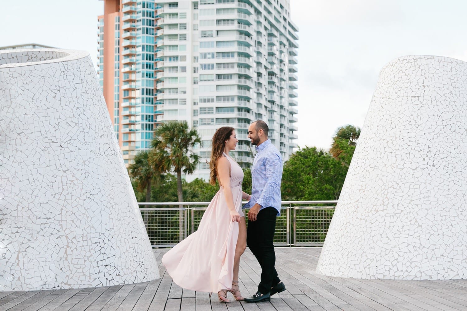 Engagement session in Miami 
