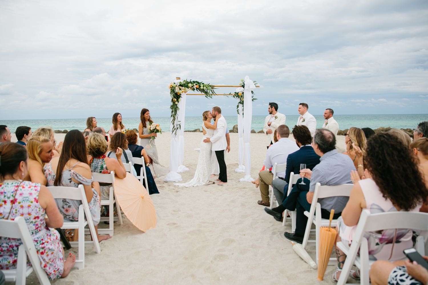 Destination Beach Wedding at The Palms hotel in Miami