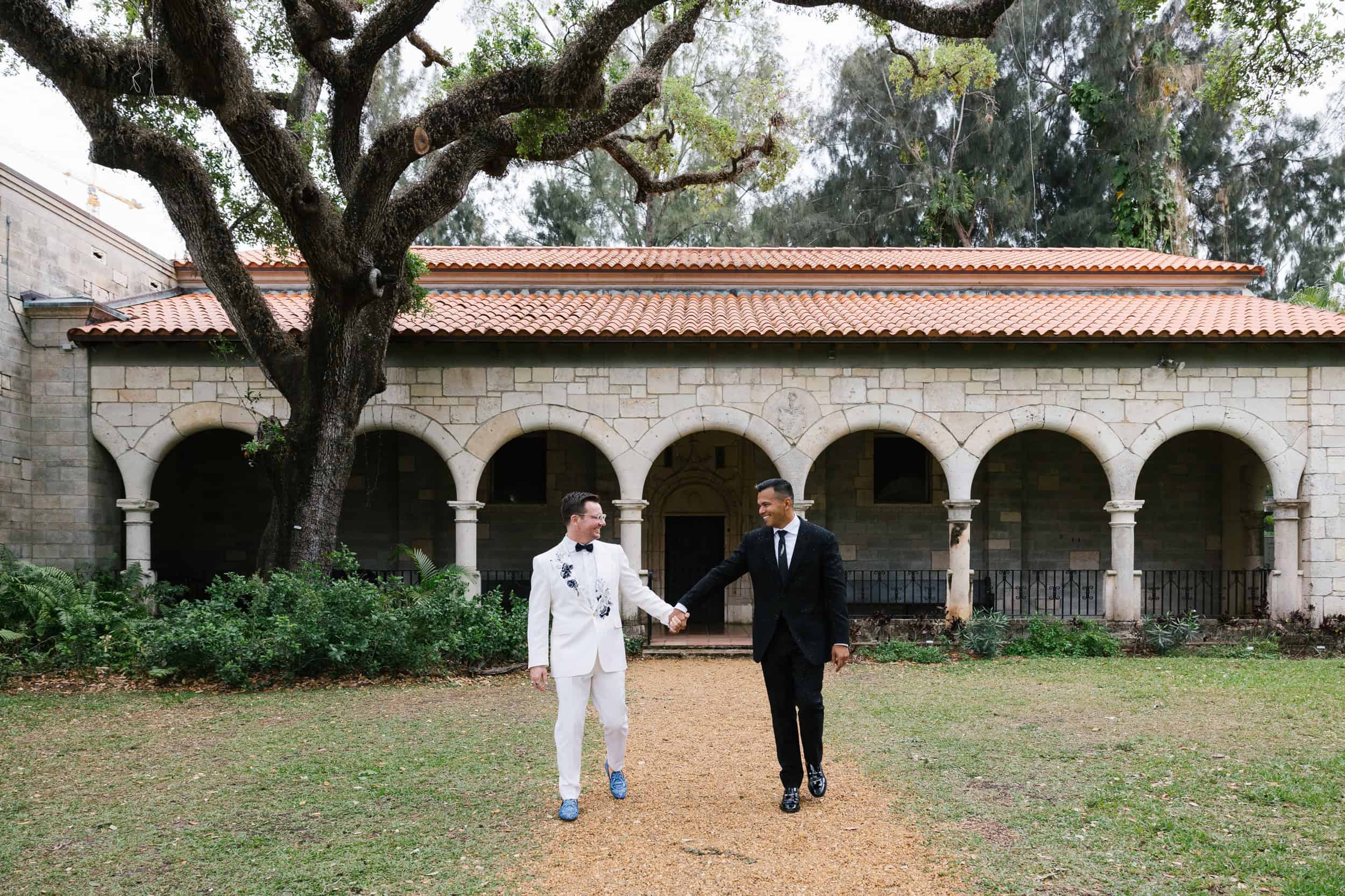 Same sex wedding at the Spanish Monastery