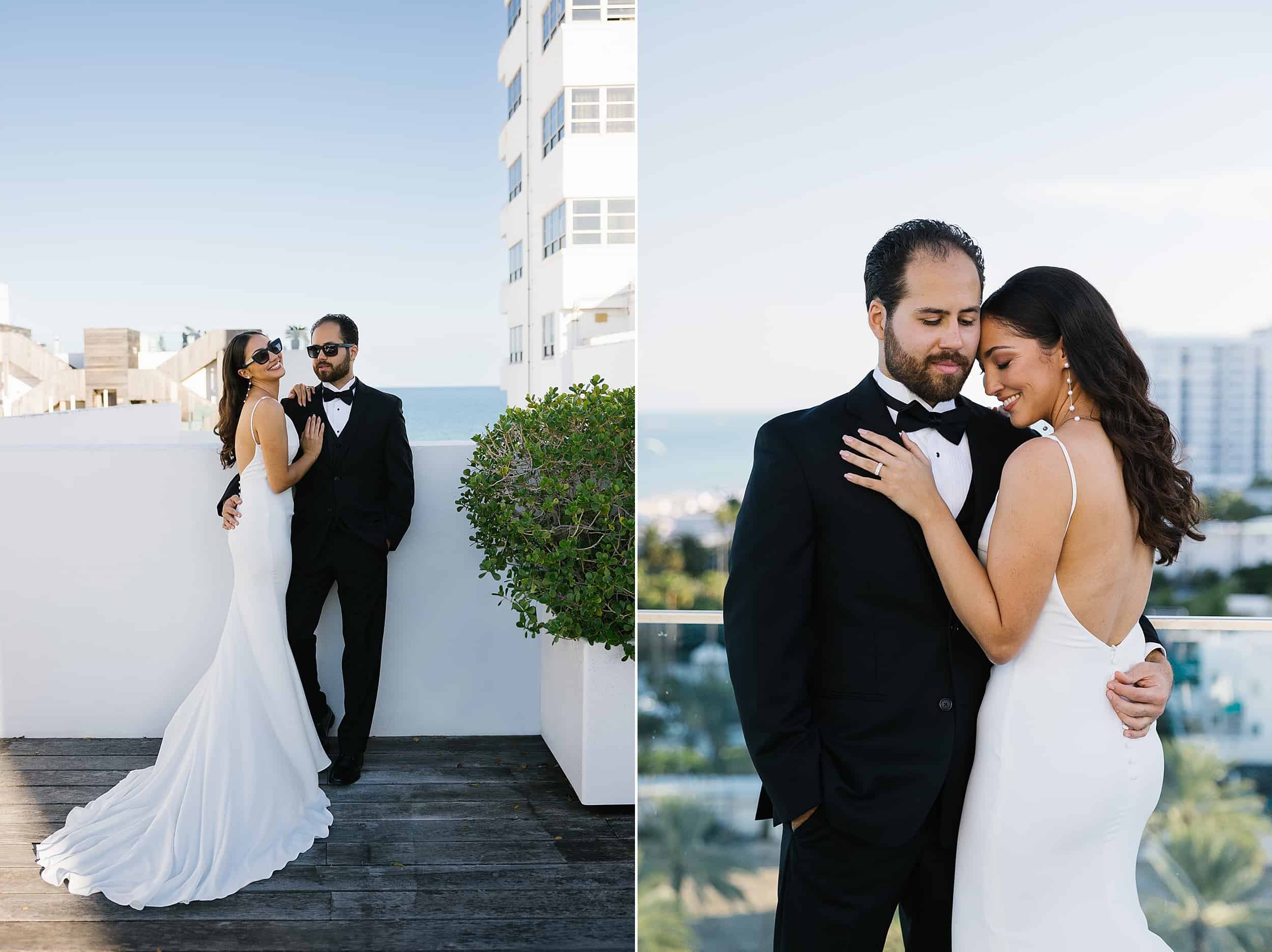 Rooftop wedding at the Nautilus by Arlo in South Beach