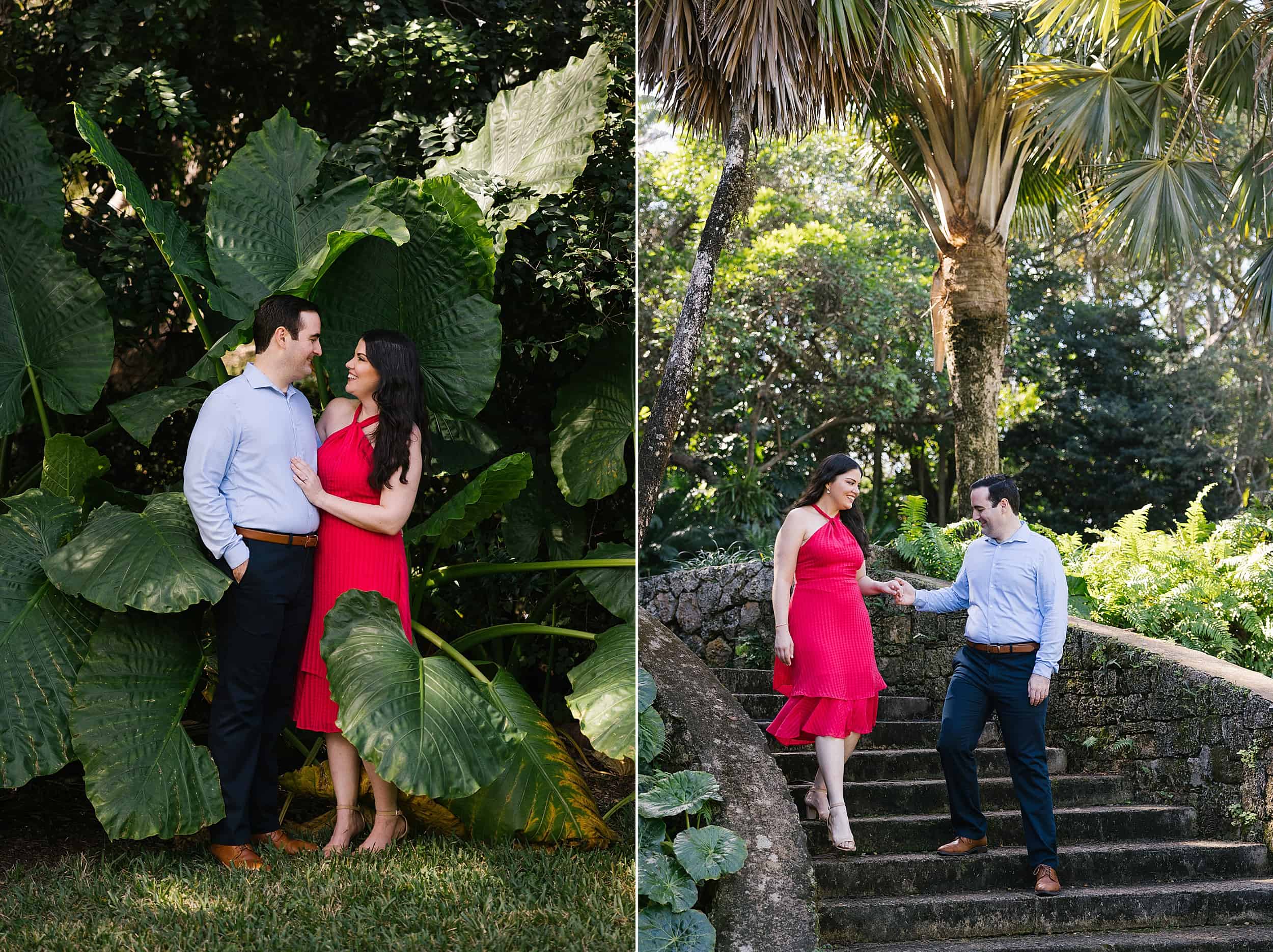 Fairchild Tropical Botanical Gardens Engagement Photos