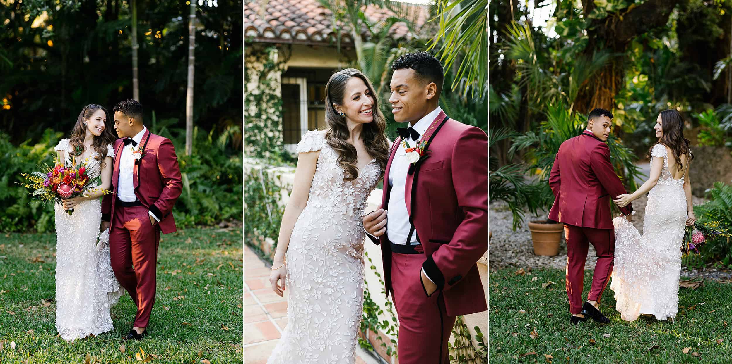 Garden Wedding In Miami at Villa Woodbine