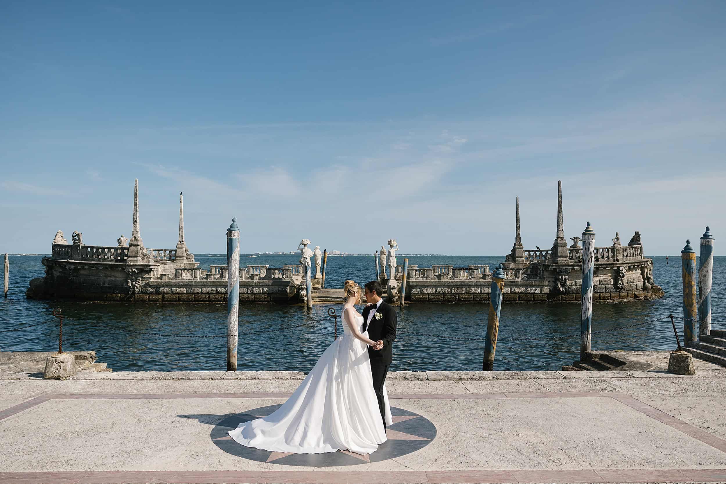 Wedding Portrait at Vizcaya